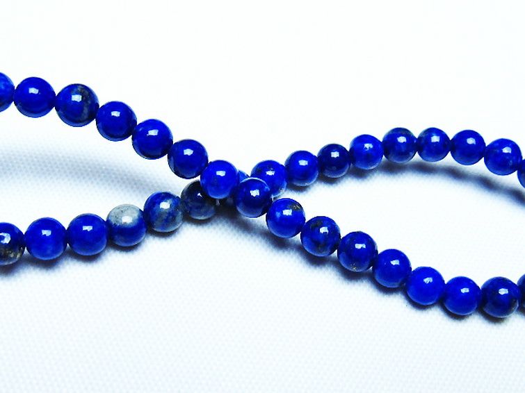 ラピスラズリ ブレスレット 4mm [T83-11429] 2枚目