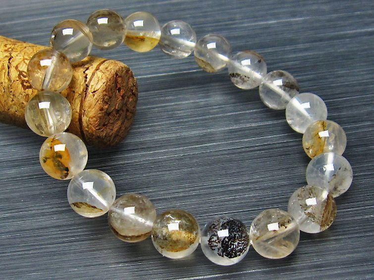 デンドリッククォーツ ブレスレット 10mm [t84-2578] 1枚目