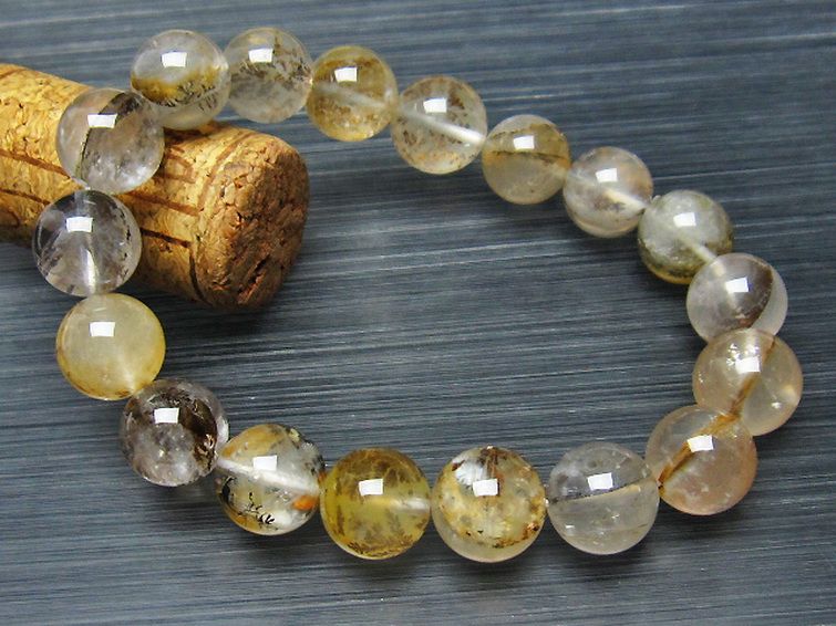 デンドリッククォーツ ブレスレット 11mm [t84-2587] 1枚目