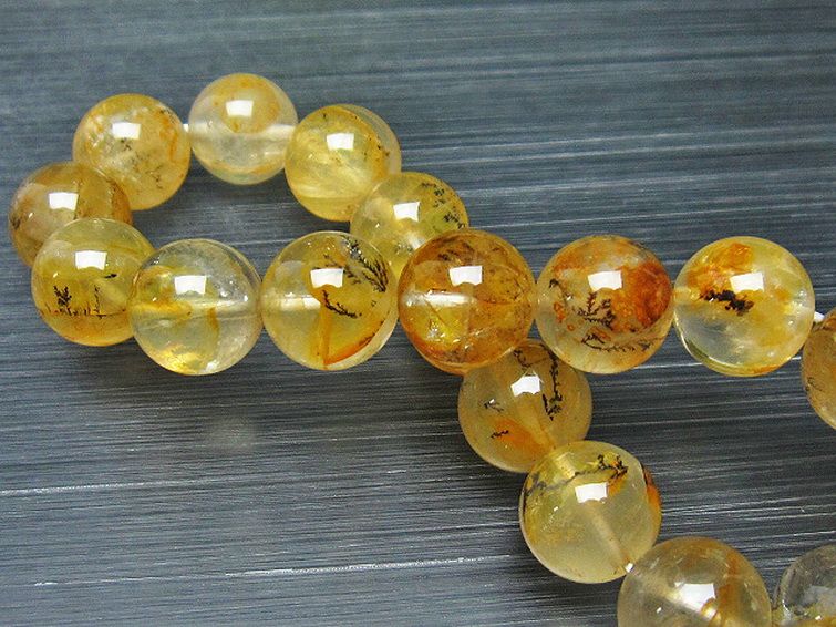 デンドリッククォーツ ブレスレット 11mm [t84-2838] 1枚目