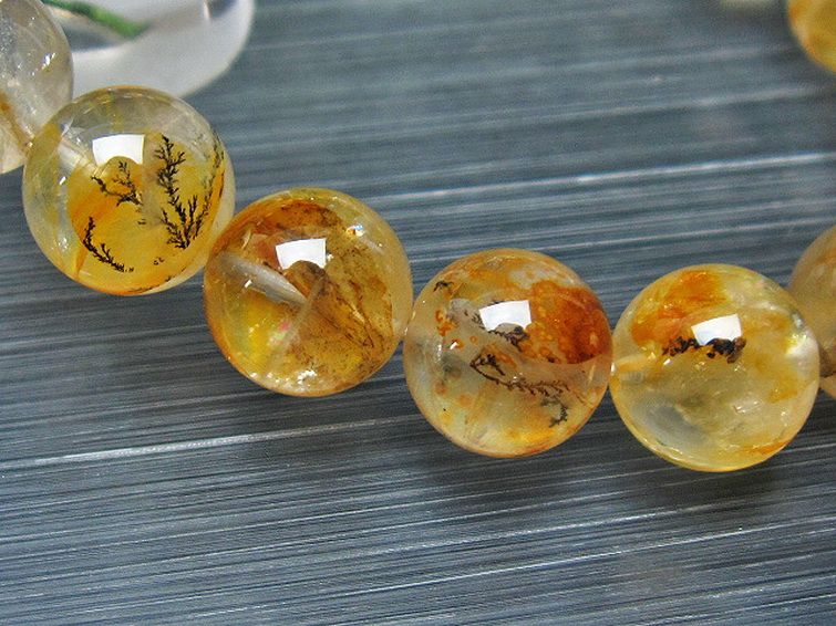 デンドリッククォーツ ブレスレット 11mm [t84-2838] 2枚目