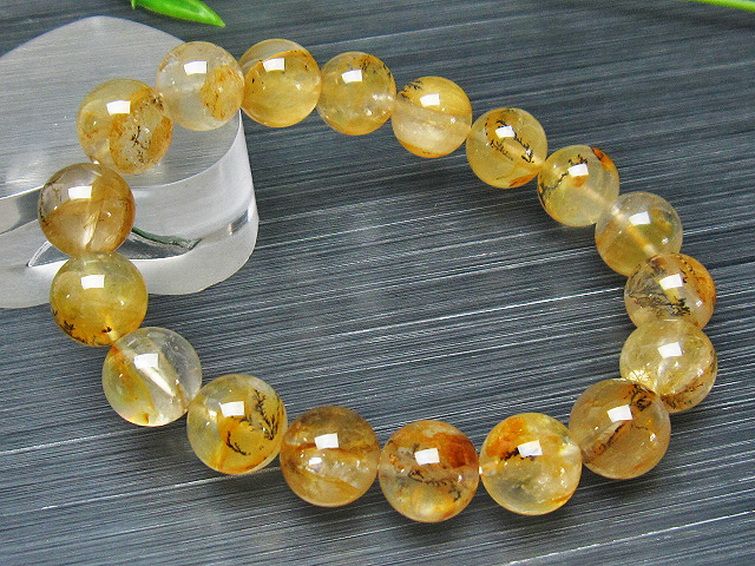 デンドリッククォーツ ブレスレット 11mm [t84-2838] 3枚目