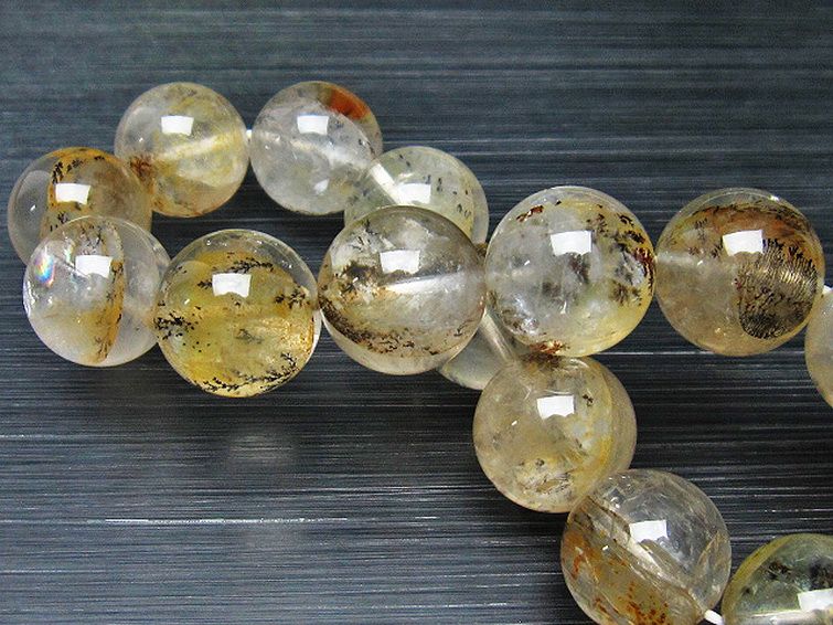 デンドリッククォーツ ブレスレット 14mm [t84-2845] 1枚目