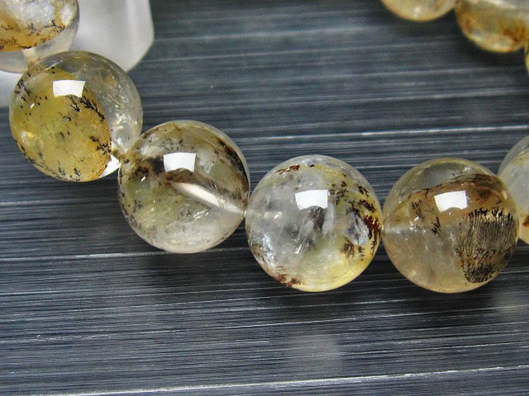 デンドリッククォーツ ブレスレット 14mm [t84-2845] 2枚目