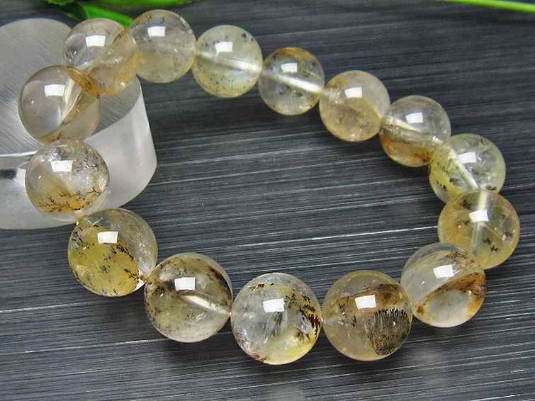 デンドリッククォーツ ブレスレット 14mm [t84-2845] 3枚目