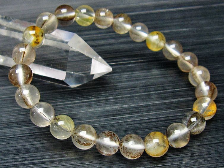 デンドリッククォーツ ブレスレット 7mm [t84-3451] 3枚目