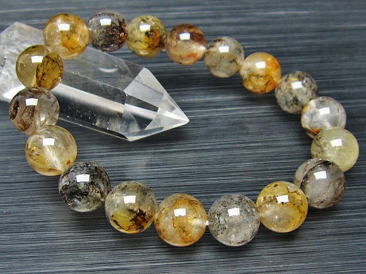 デンドリッククォーツ ブレスレット 11mm [t84-3499] 3枚目