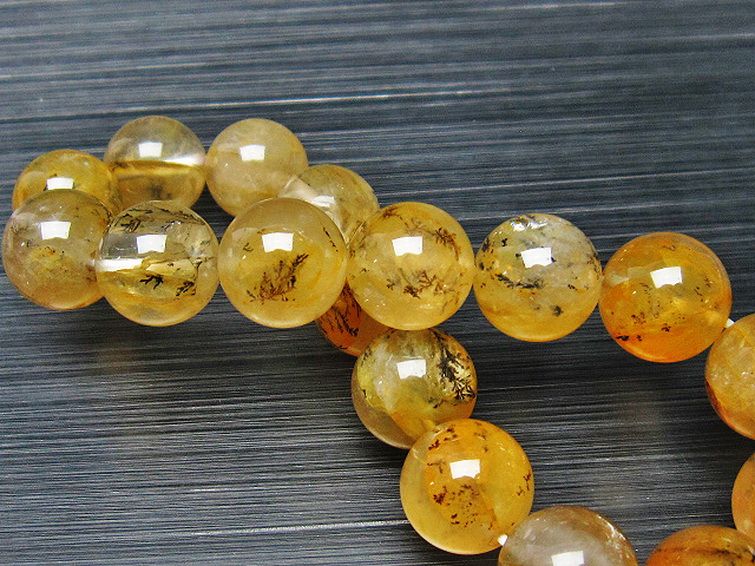 デンドリッククォーツ ブレスレット 12mm [t84-3521] 1枚目