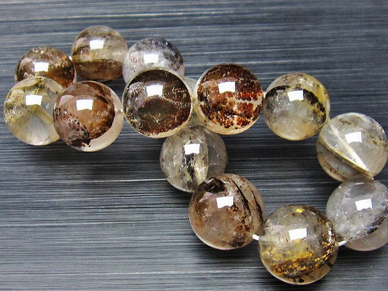 デンドリッククォーツ ブレスレット 16mm [t84-3543] 1枚目