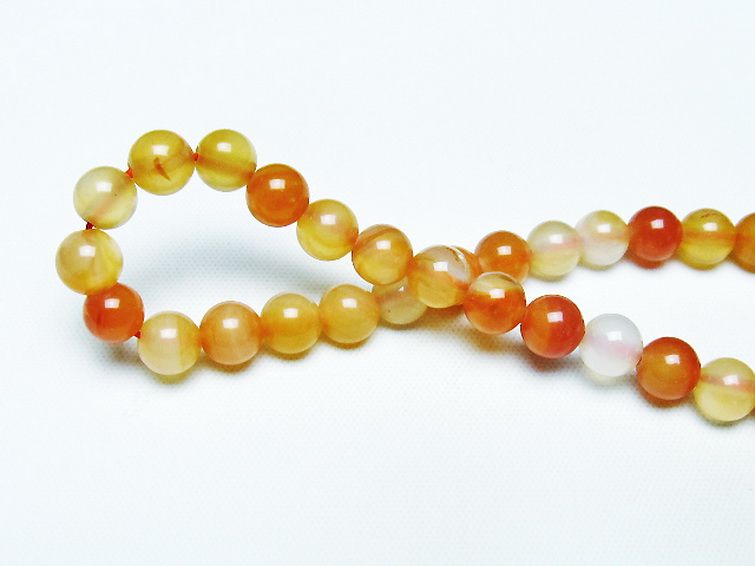 アゲート ブレスレット 6mm [t85-10697] 2枚目