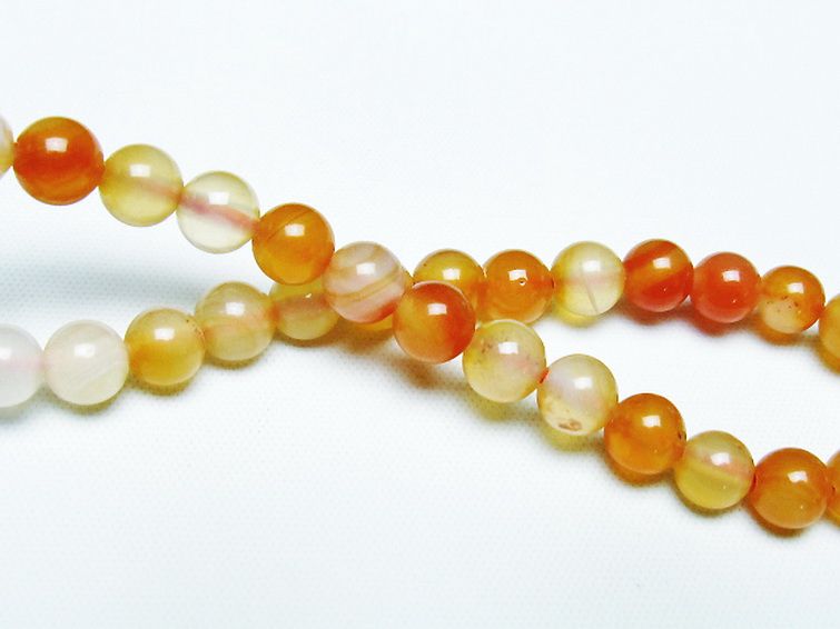 アゲート ブレスレット 6mm [t85-10705] 2枚目