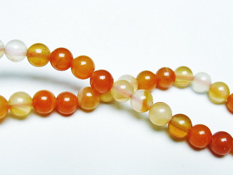 アゲート ブレスレット 6mm [t85-10708] 2枚目