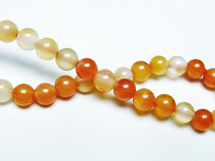アゲート ブレスレット 6mm [t85-10713] 2枚目