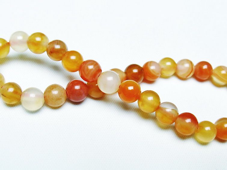 アゲート ブレスレット 6mm [T85-10745] 2枚目