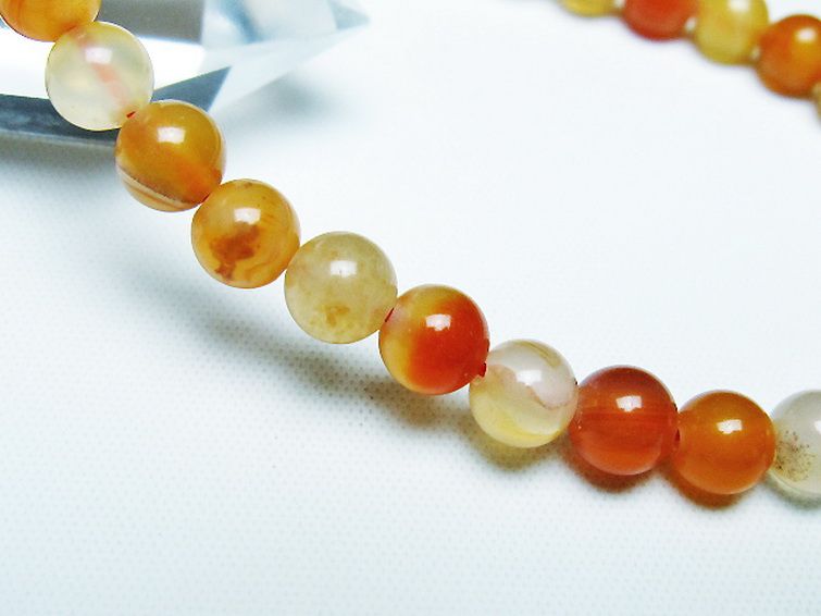 アゲート ブレスレット 6mm [t85-10750] 3枚目