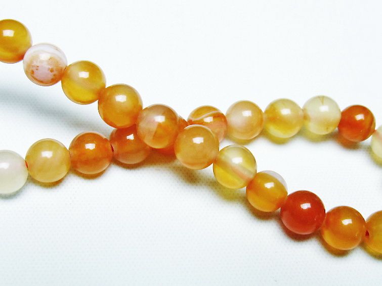 アゲート ブレスレット 6mm [t85-10757] 2枚目