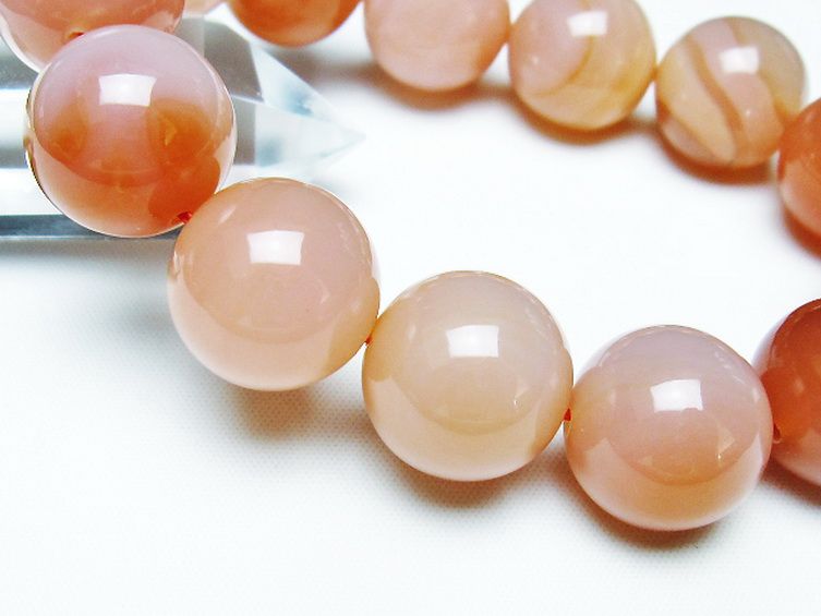 アゲート ブレスレット 18mm [t85-10922] 3枚目