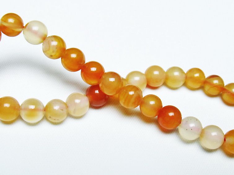 アゲート ブレスレット 6mm [t85-10963] 2枚目