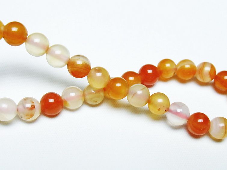 アゲート ブレスレット 6mm [T85-10966] 2枚目