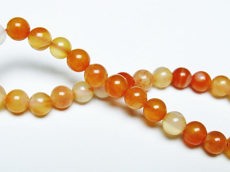 アゲート ブレスレット 6mm [T85-10969] 2枚目