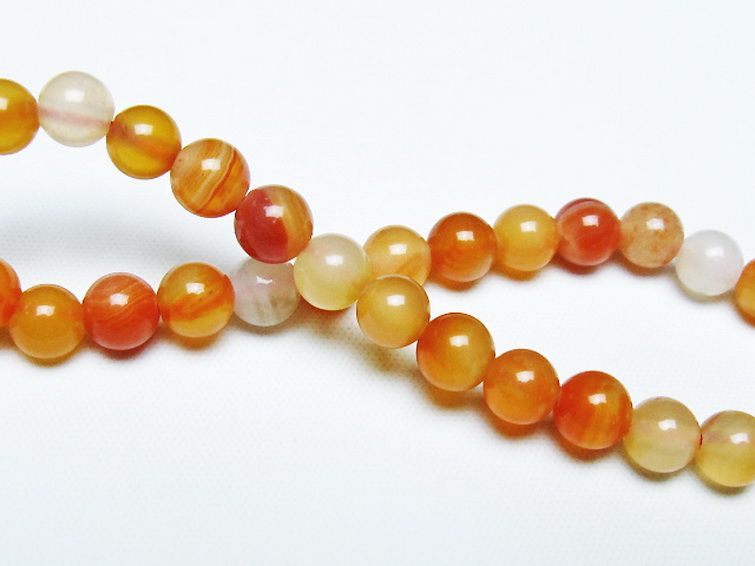 アゲート ブレスレット 6mm [t85-10970] 2枚目