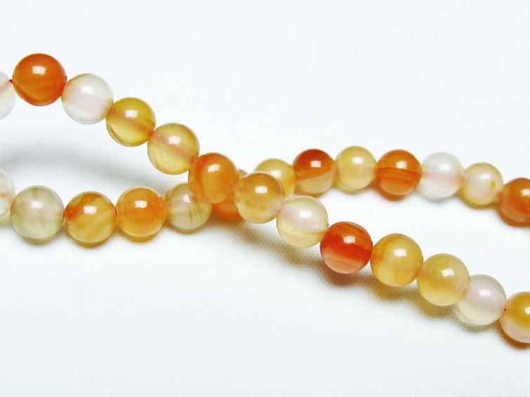 アゲート ブレスレット 6mm [T85-10974] 2枚目