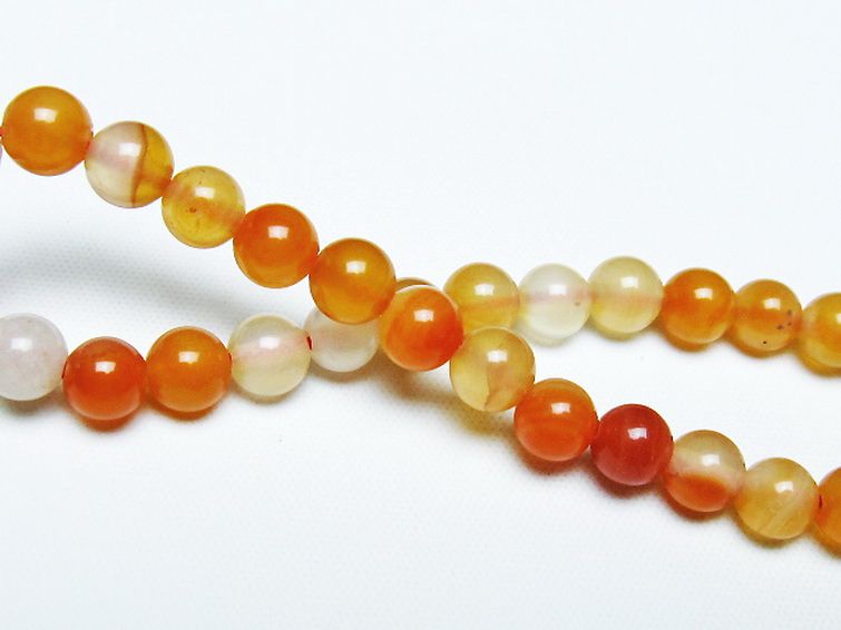 アゲート ブレスレット 6mm [t85-10975] 2枚目
