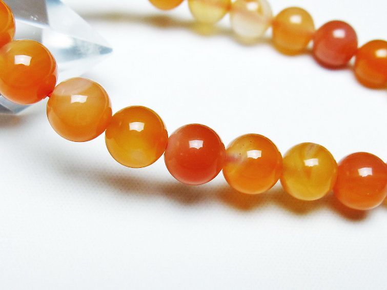 アゲート ブレスレット 8mm [T85-10989] 3枚目