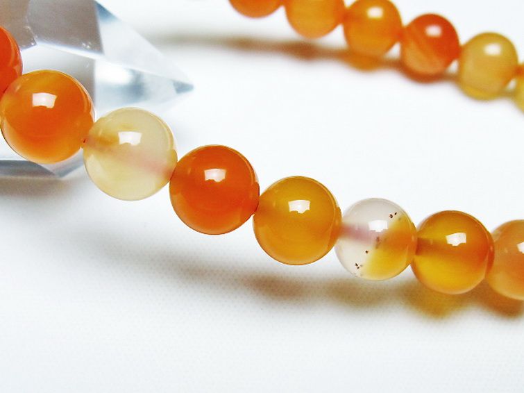 アゲート ブレスレット 8mm [T85-10991] 3枚目