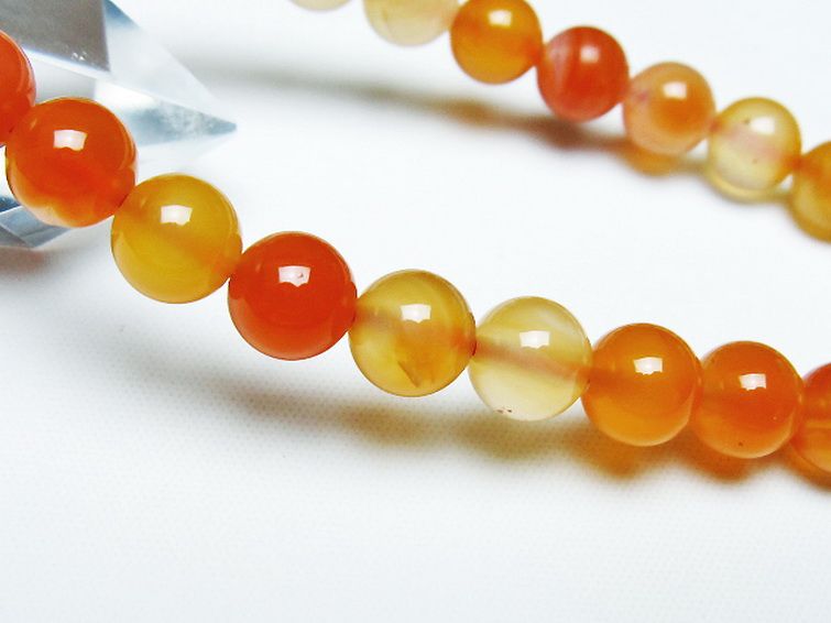 アゲート ブレスレット 8mm [T85-11008] 3枚目