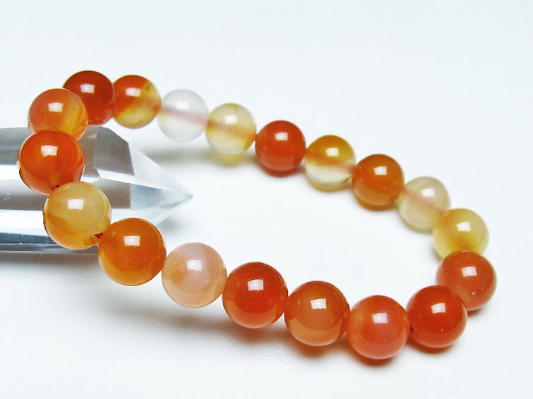 アゲート ブレスレット 10mm [T85-11036] 1枚目