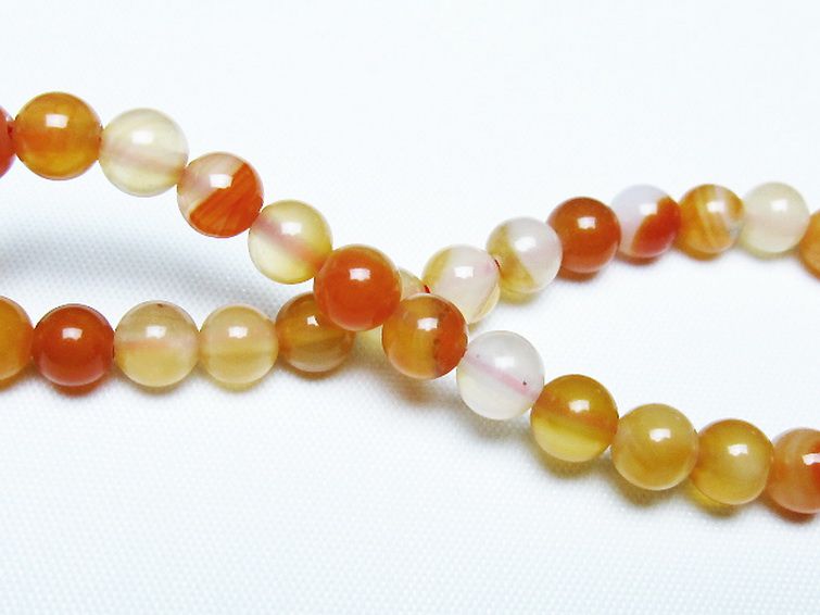 アゲート ブレスレット 6mm [t85-11113] 2枚目