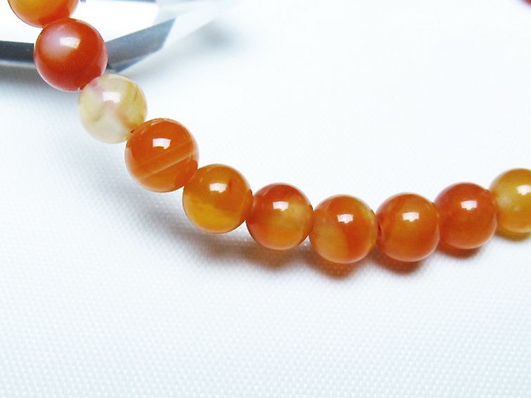 アゲート ブレスレット 6mm [t85-11119] 3枚目