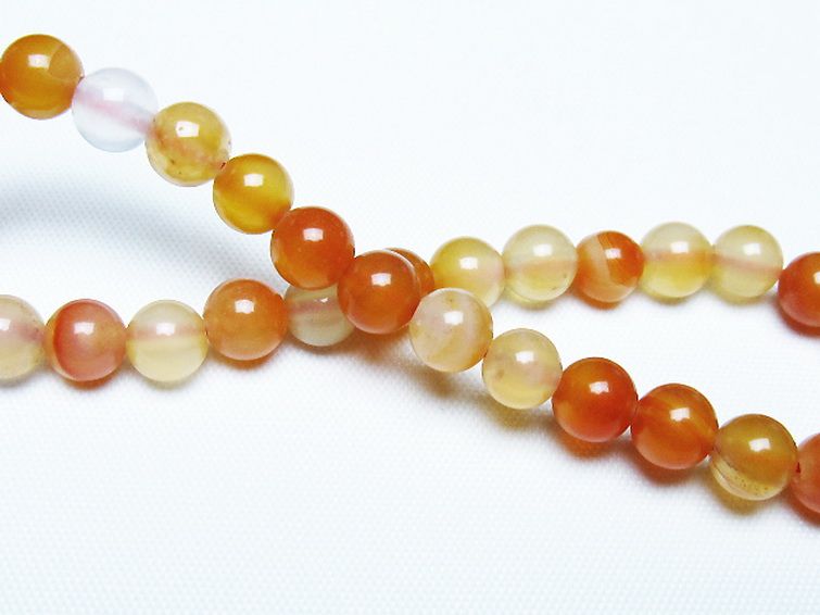 アゲート ブレスレット 6mm [t85-11121] 2枚目