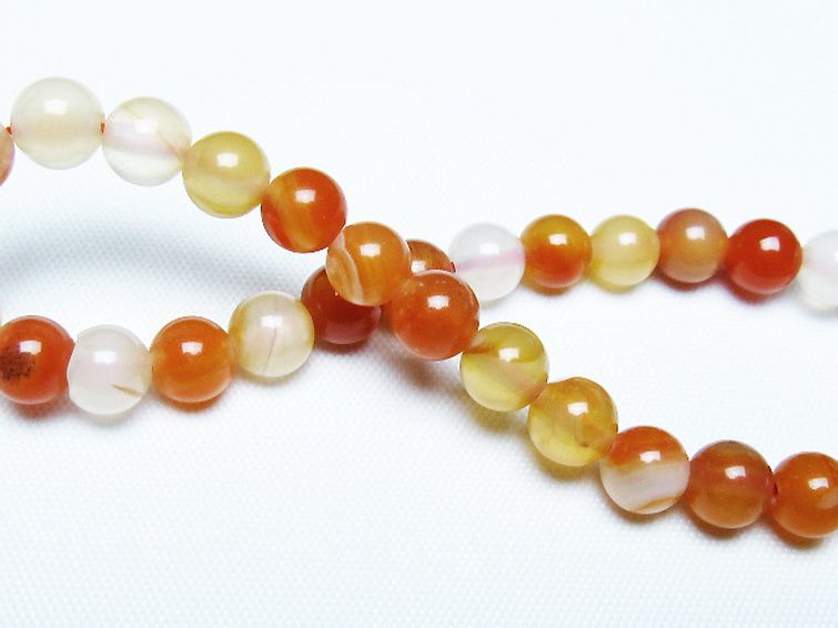 アゲート ブレスレット 6mm [t85-11123] 2枚目