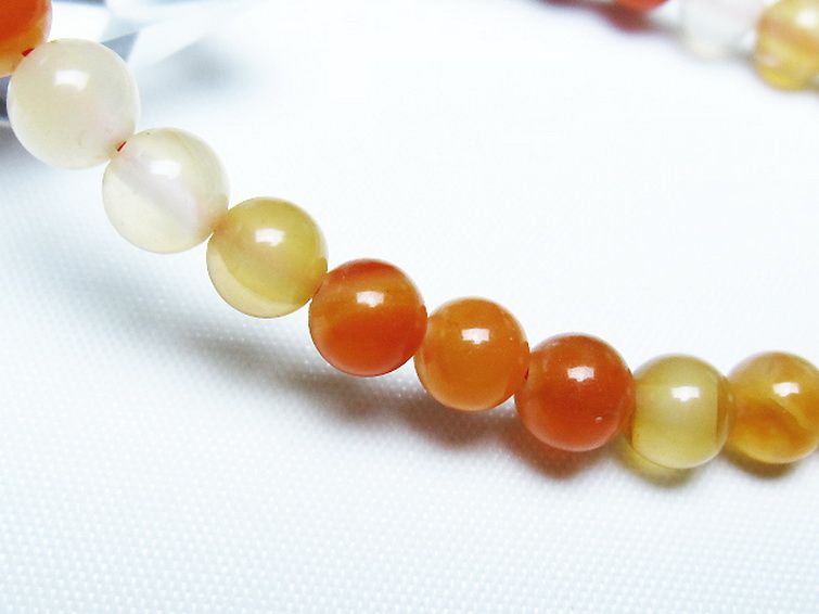 アゲート ブレスレット 6mm [t85-11123] 3枚目