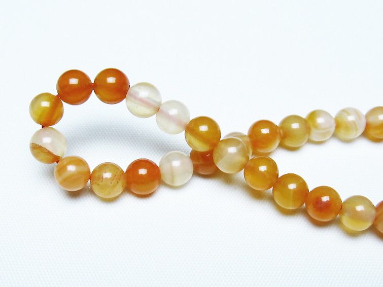 アゲート ブレスレット 6mm [t85-11130] 2枚目