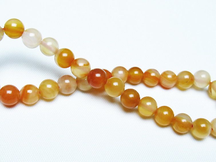 アゲート ブレスレット 6mm [t85-11134] 2枚目