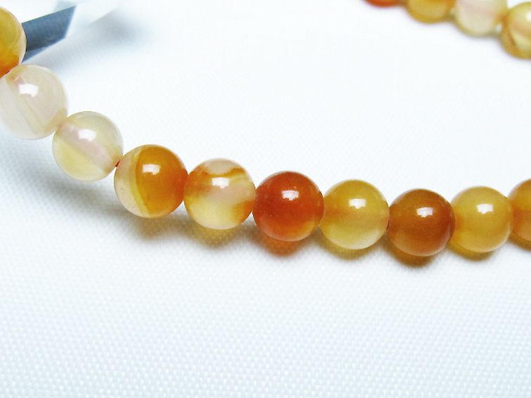 アゲート ブレスレット 6mm [t85-11134] 3枚目