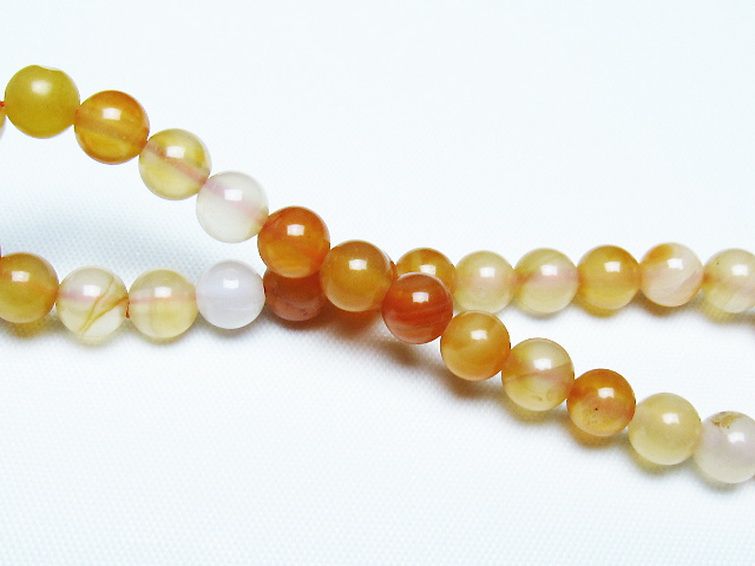 アゲート ブレスレット 6mm [t85-11136] 2枚目