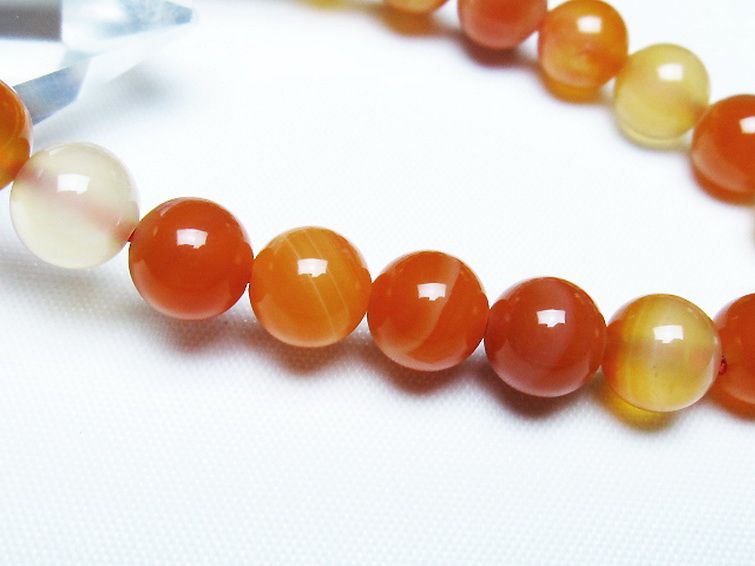 アゲート ブレスレット 8mm [T85-11158] 3枚目