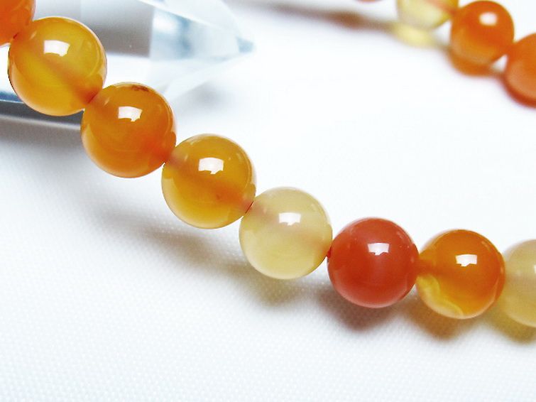 アゲート ブレスレット 8mm [T85-11164] 3枚目