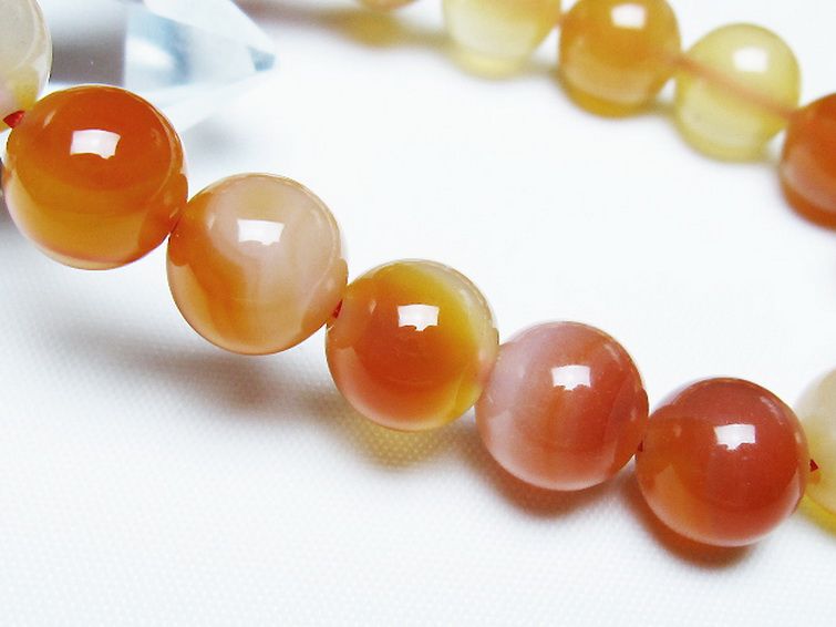 アゲート ブレスレット 10mm [t85-11168] 3枚目