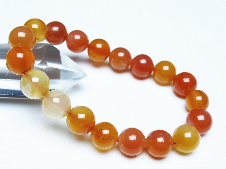 アゲート ブレスレット 10mm [T85-11174] 1枚目
