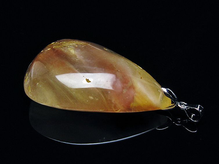 ラビットヘアールチル ペンダント [t86-7047] 3枚目