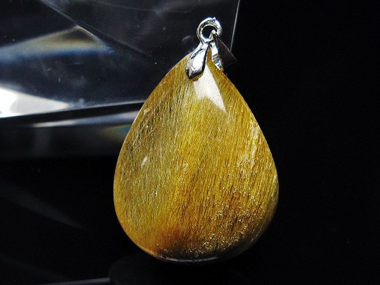 金針ルチル水晶 ペンダント [t86-7180] 1枚目