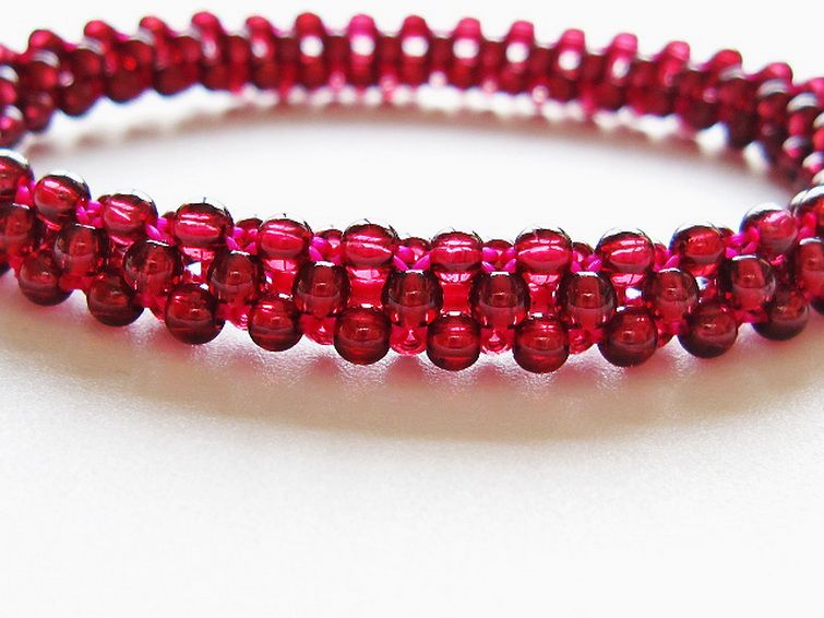 ガーネット ブレスレット 8mm [T87-14911] 3枚目