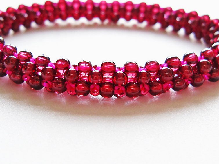 ガーネット ブレスレット 8mm [T87-14919] 3枚目