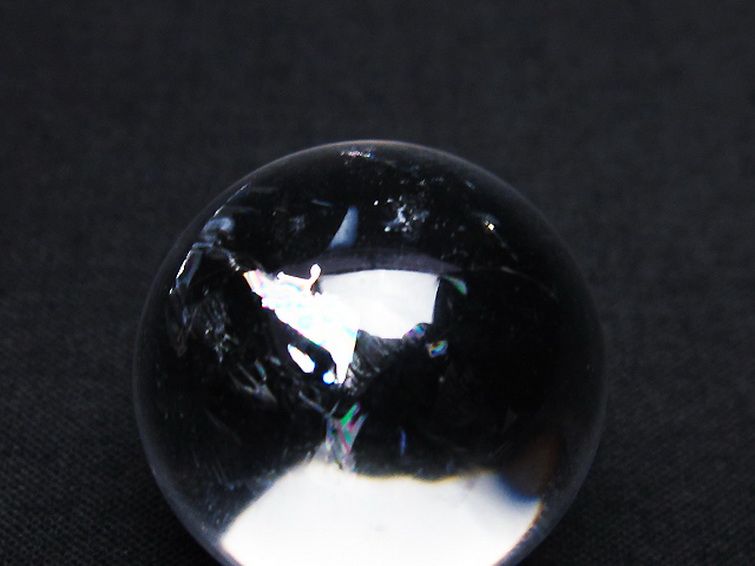 ヒマラヤ水晶 丸玉 24mm [t91-7293] 2枚目