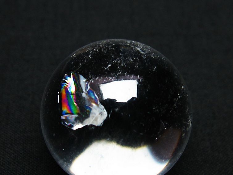 ヒマラヤ水晶 丸玉 25mm [T91-7993] 2枚目